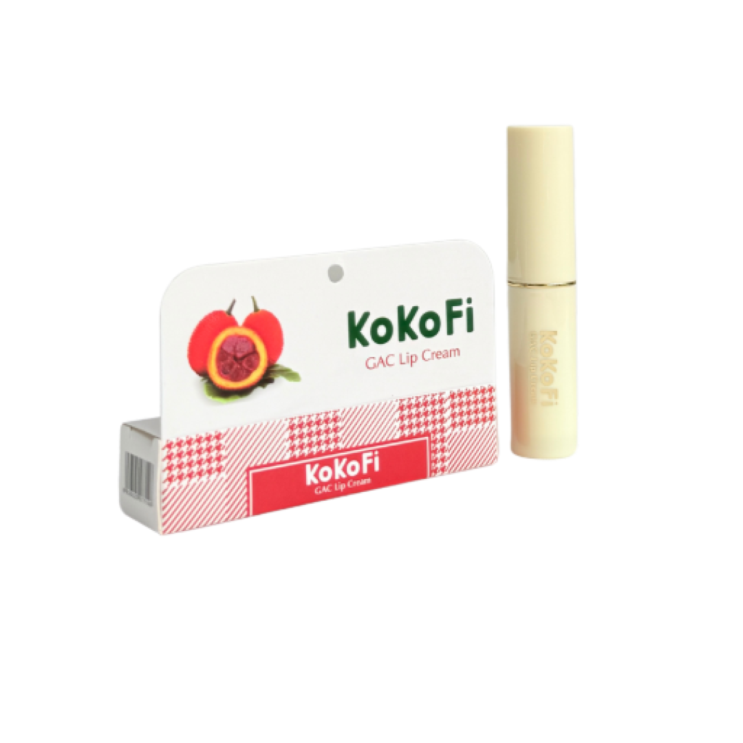 Son Dưỡng Môi Sáp Gấc Dầu Dừa KoKoFi GAC Lip Cream 3gram 