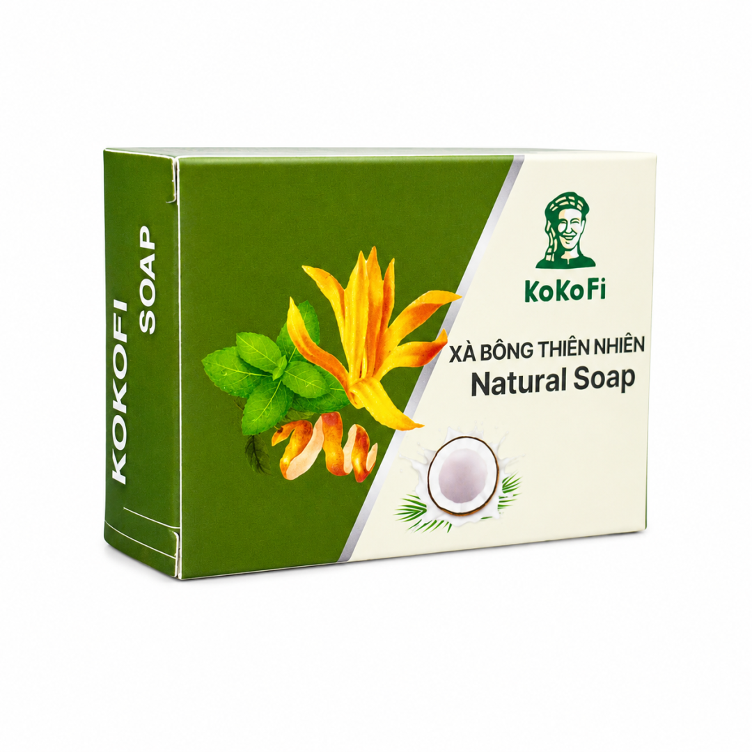 Xà Bông Dầu Dừa KoKoFi Natural Soap 90gram